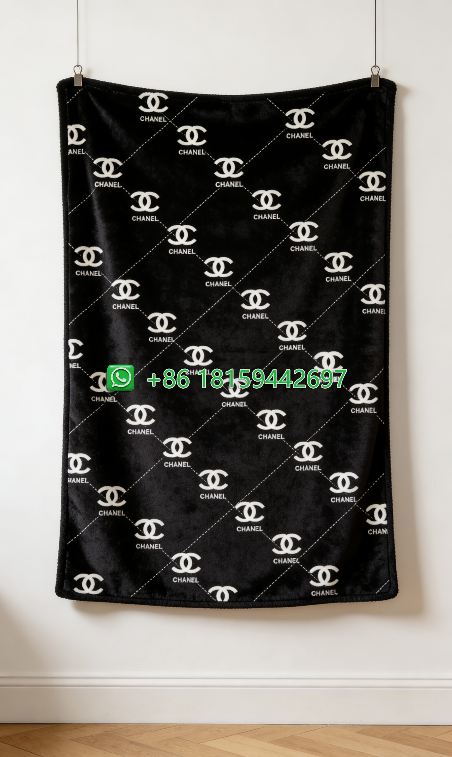 Chanel Throw Blankets